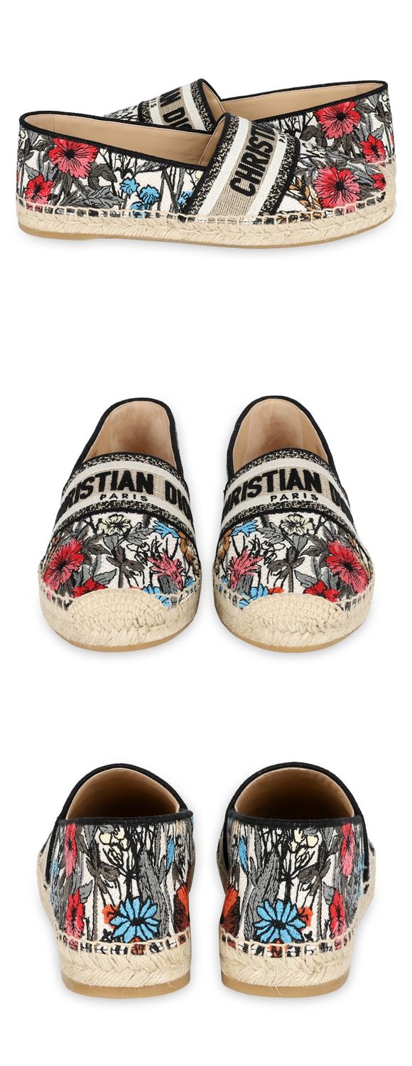DIOR Chic Espadrille Wedge 1.5CM - Perfect for Summer