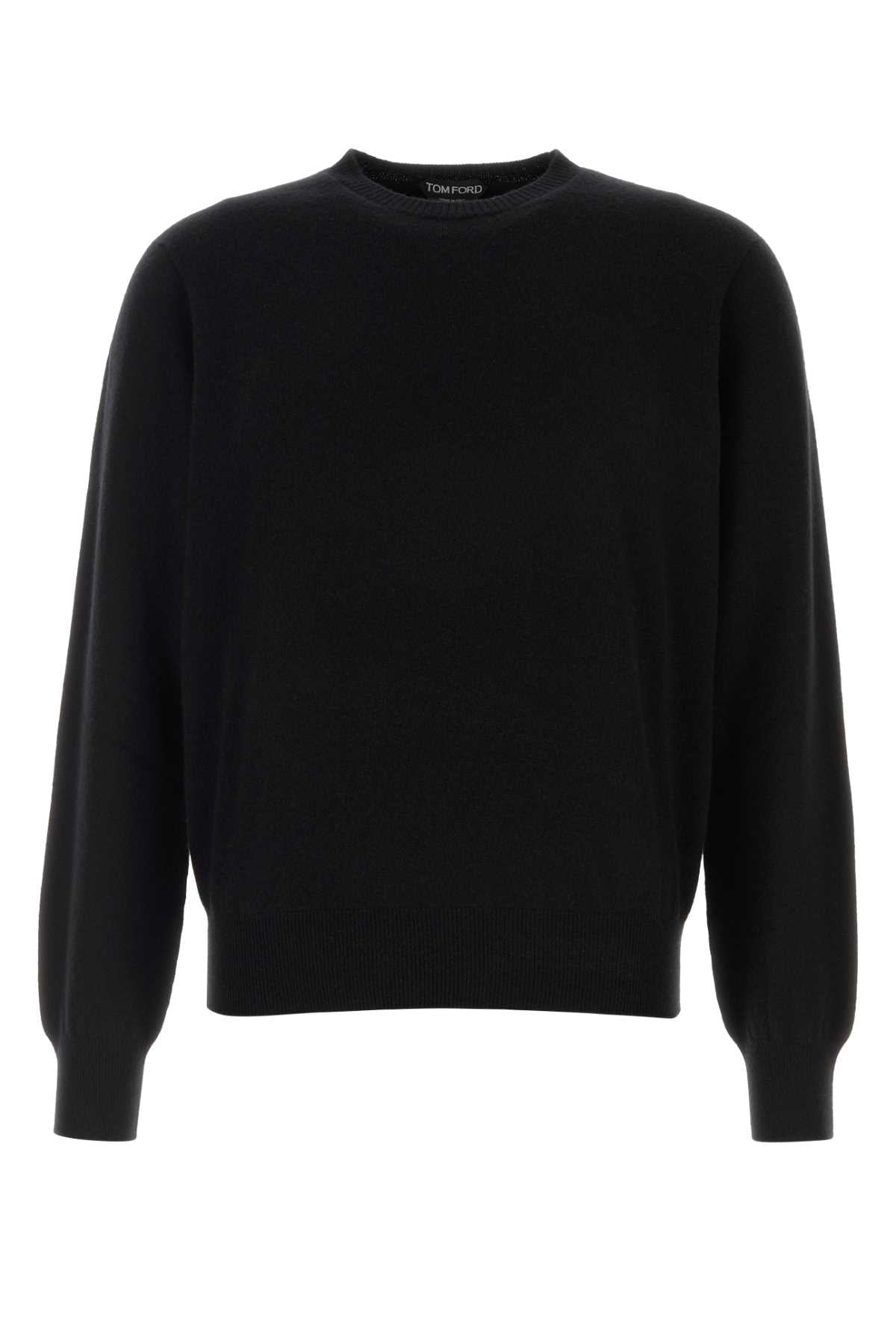 TOM FORD Luxury Cashmere Crew Neck Sweater - 5 Gauge