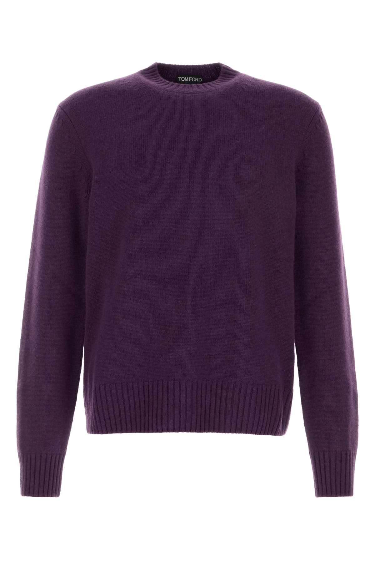 TOM FORD Luxury Cashmere Crew Neck Sweater - 5 Gauge