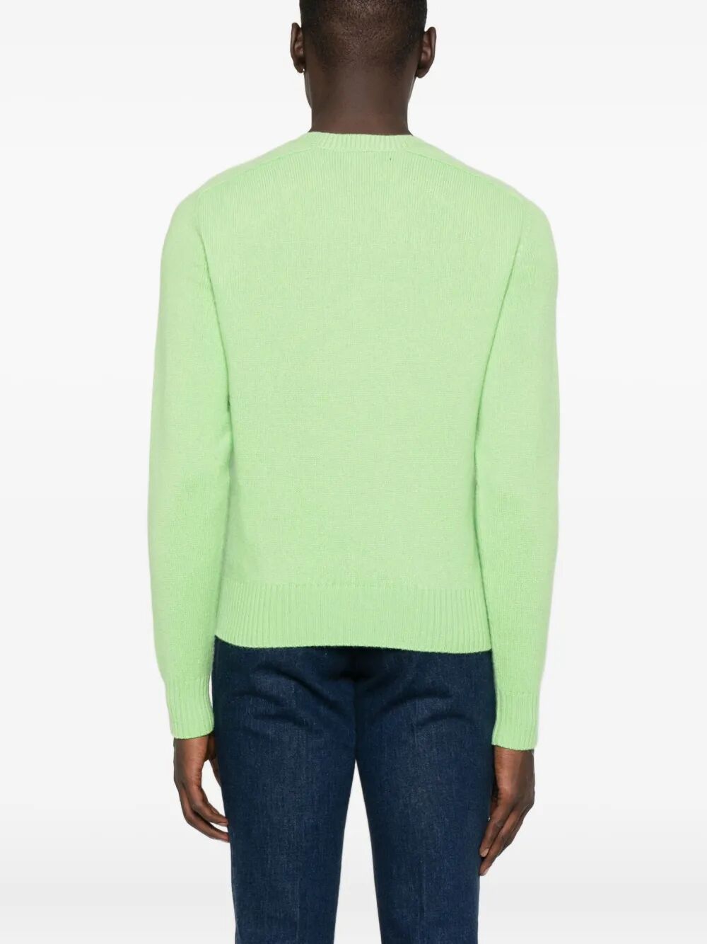 TOM FORD Felted Pure Cashmere Long Sleeves Crew Neck Sweater