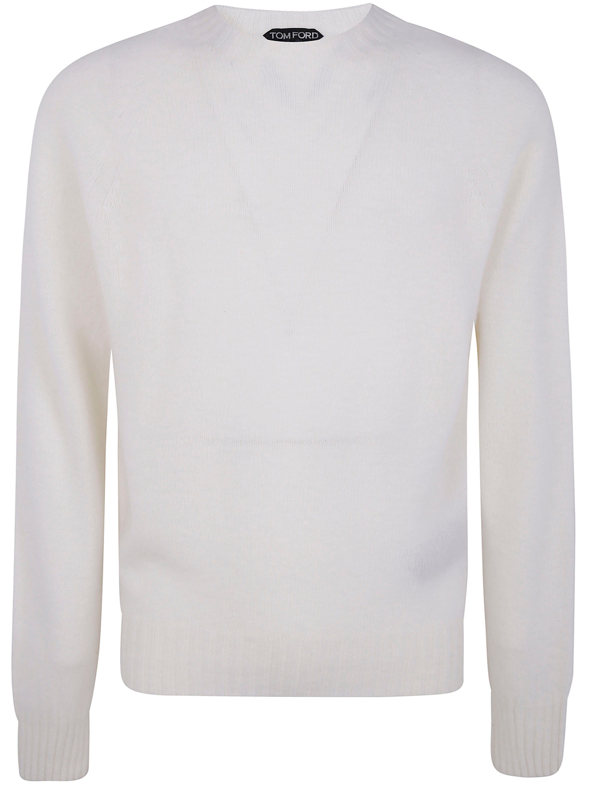 TOM FORD Scottish Teasel Cashmere Long Sleeves Crew Neck for Men