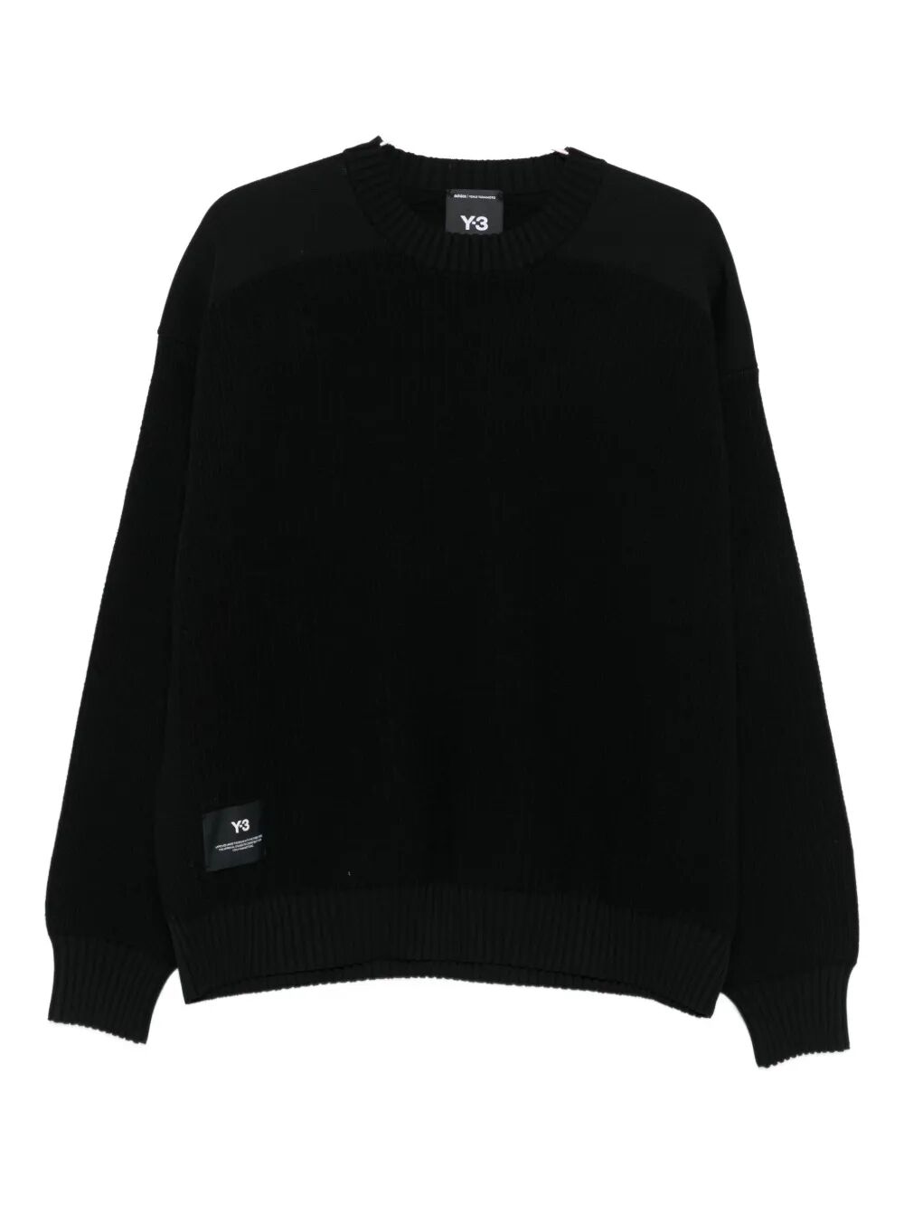 Y-3 Crew Neck Knit Sweater for Men