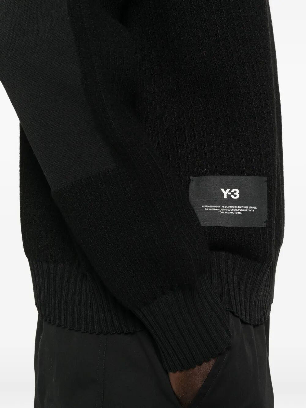 Y-3 Crew Neck Knit Sweater for Men