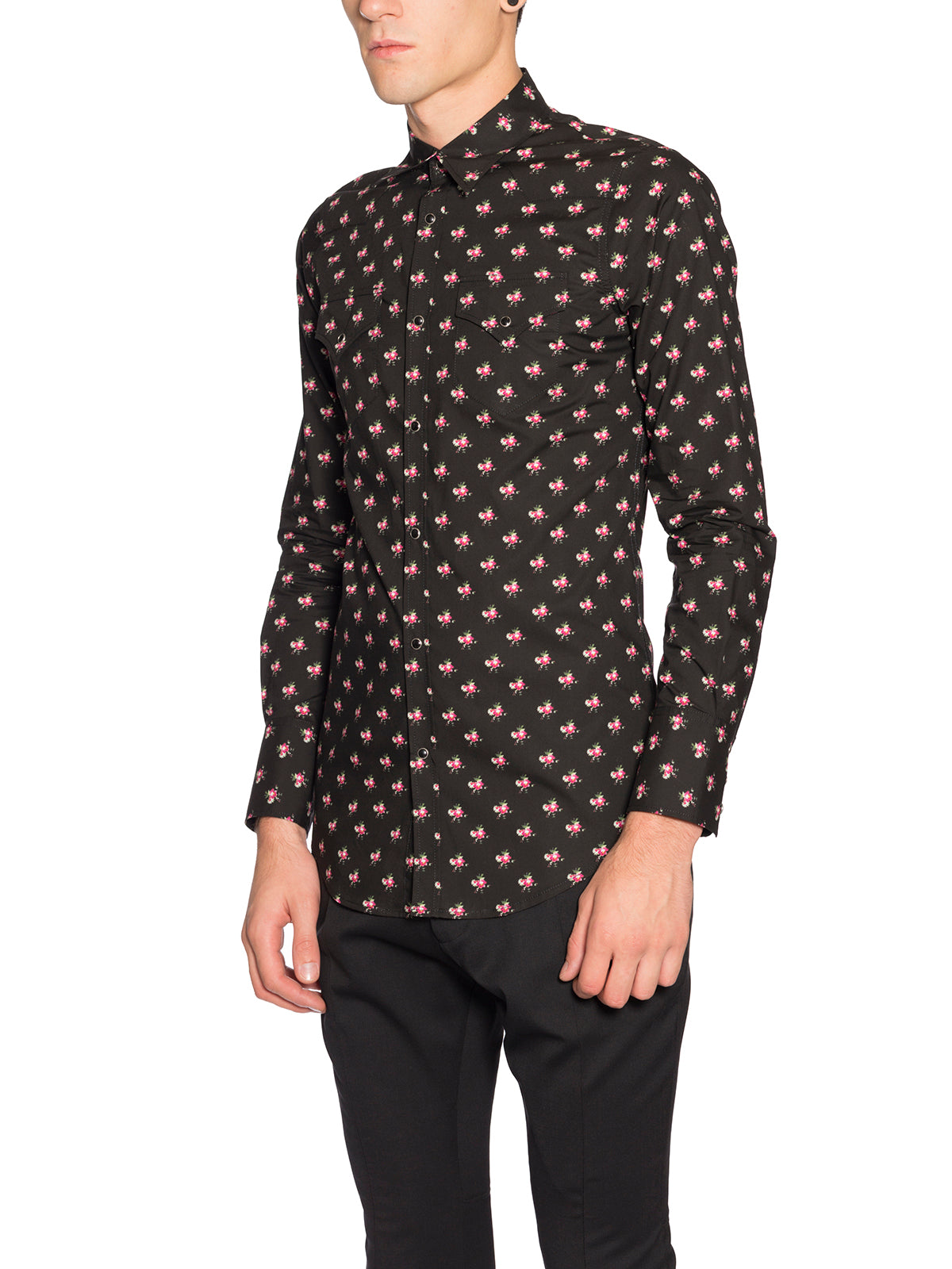 DSQUARED2 Patterned Western Shirt - Size 48