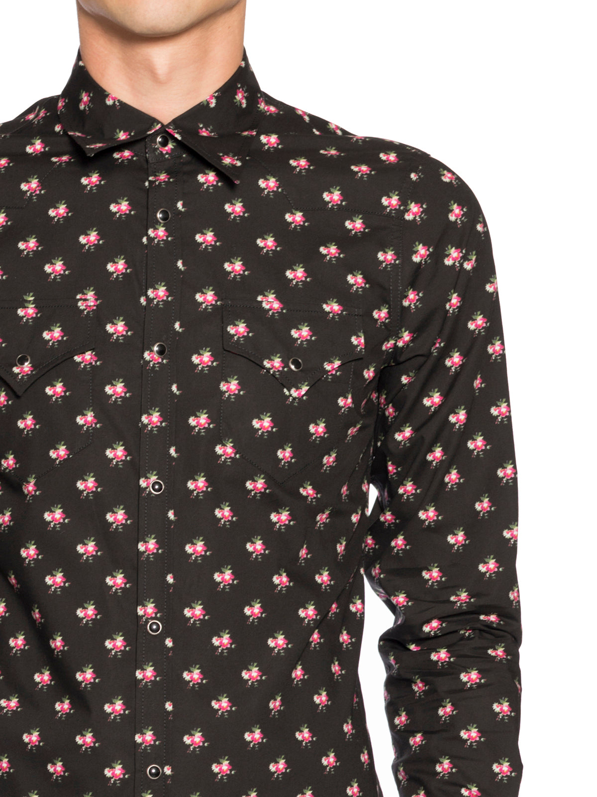 DSQUARED2 Patterned Western Shirt - Size 48