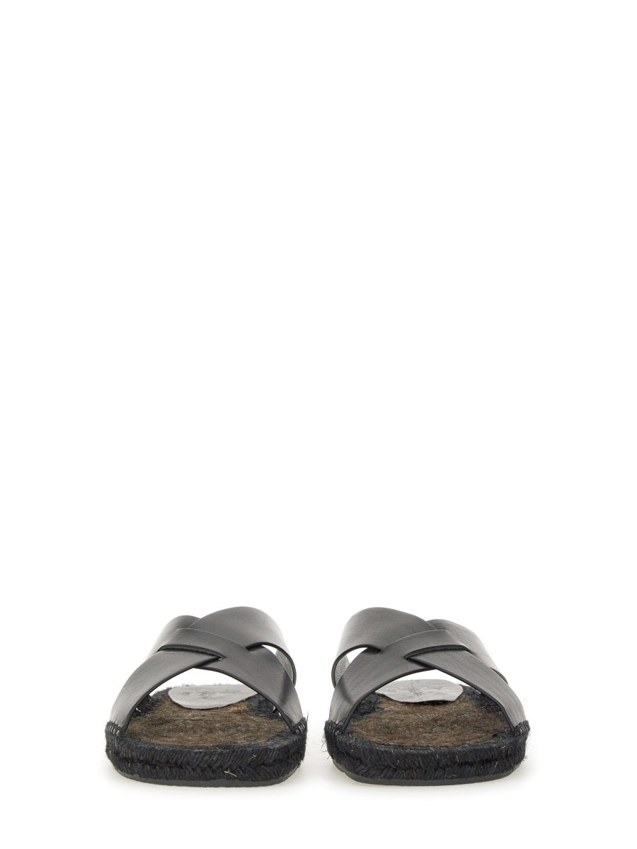 CASTAÑER Keanu Leather Sandals for Men