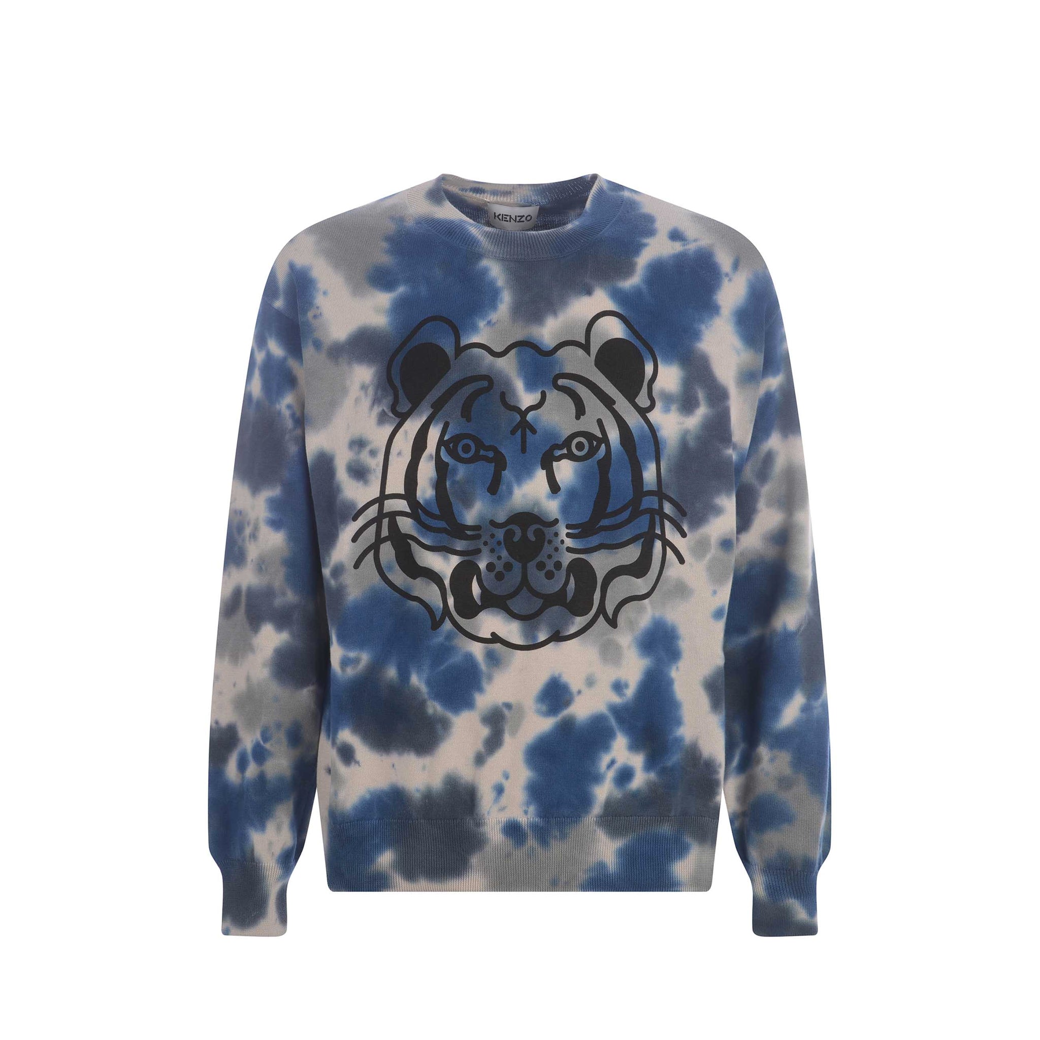 KENZO Stylish Cotton Printed Sweater for Men - Spring Collection