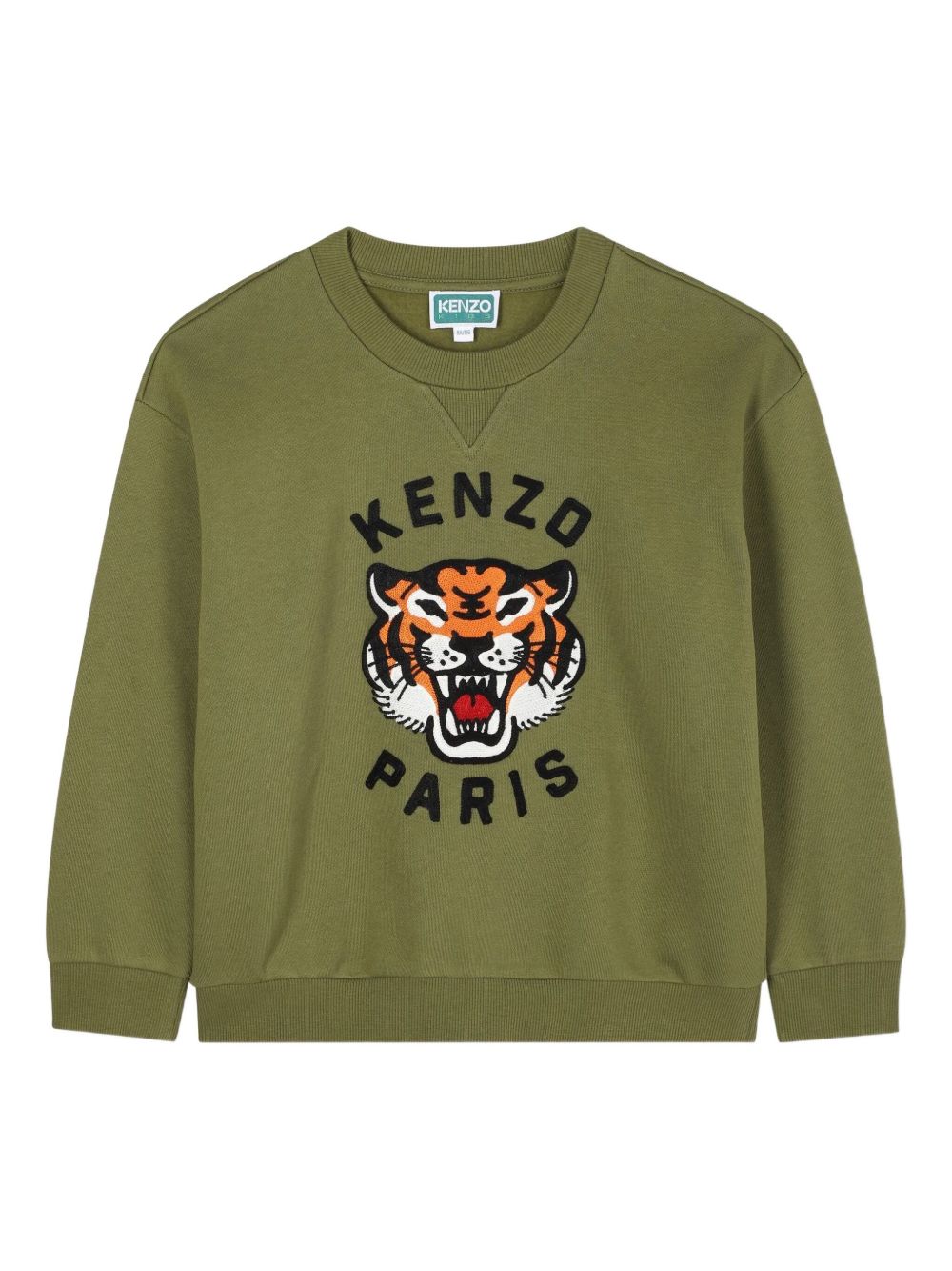KENZO Mini Tiger Embroidered Sweatshirt for Boys