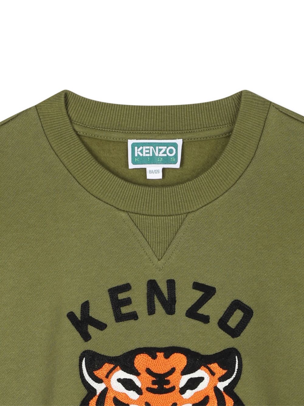 KENZO Mini Tiger Embroidered Sweatshirt for Boys