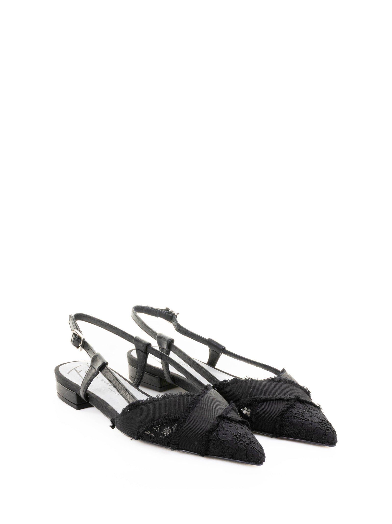 ROBERTO FESTA Pointed Slingback Ballerinas