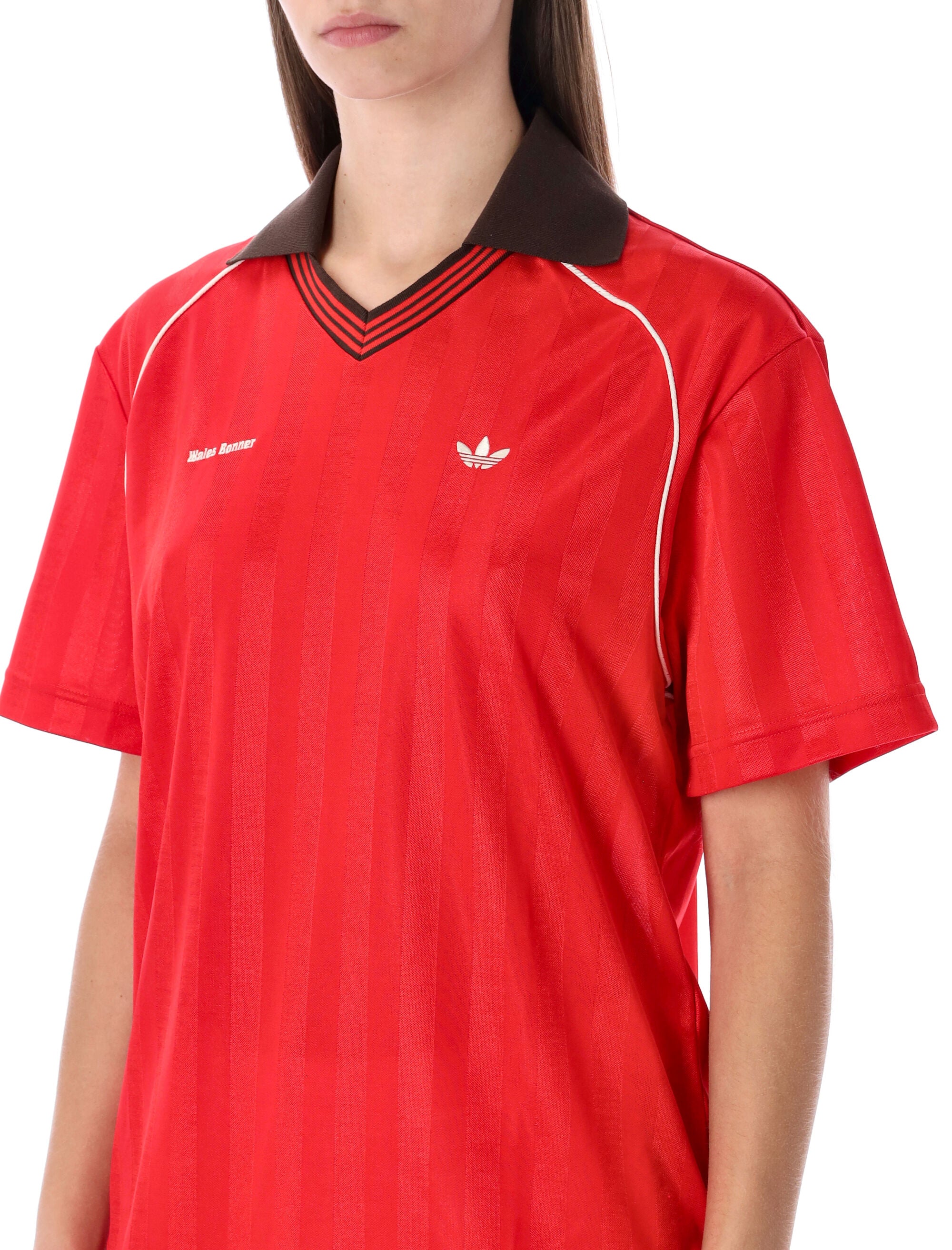 ADIDAS X WALES BONNER Knit Football T-Shirt - Women's Regular Fit