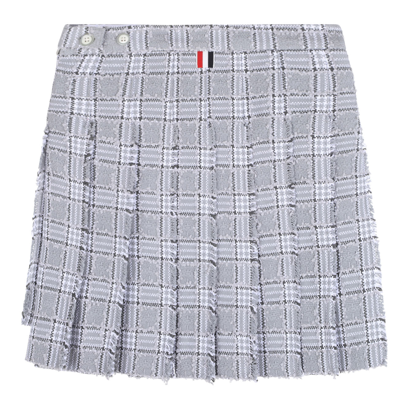 THOM BROWNE KIDS Mini Cotton Skirt for Girls