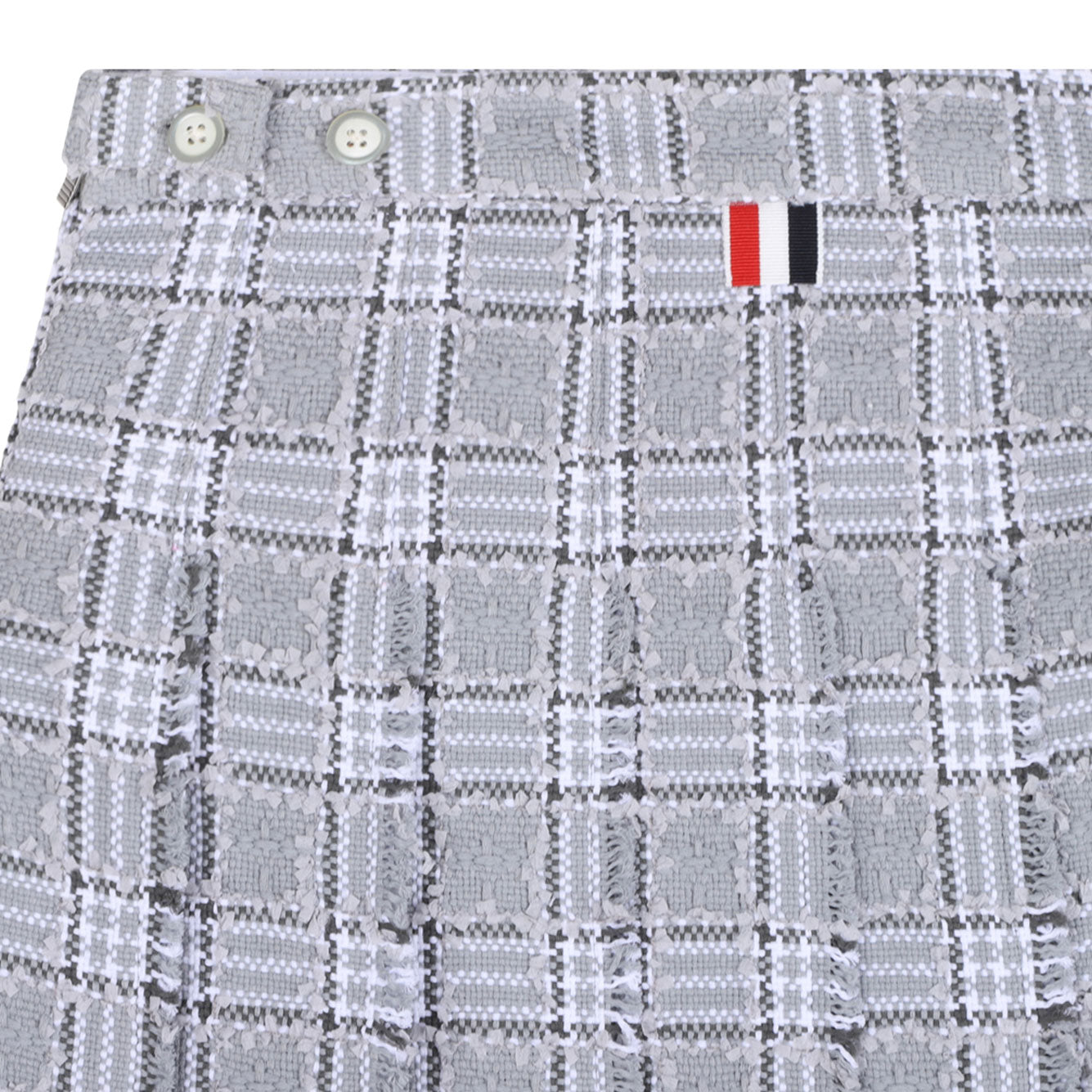 THOM BROWNE KIDS Mini Cotton Skirt for Girls