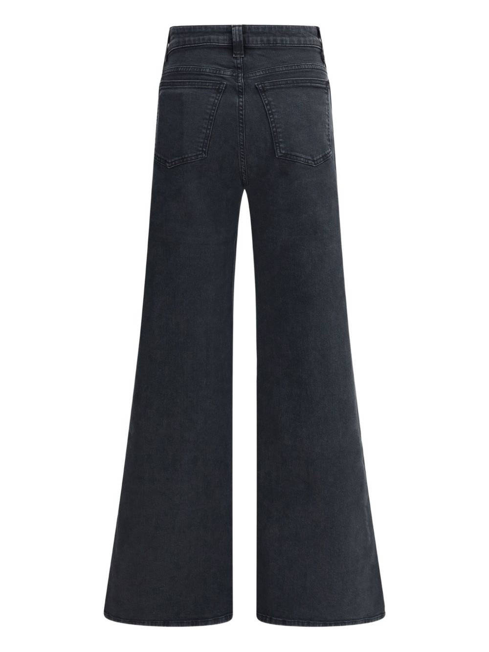 KHAITE NY High-Waisted Wide-Leg Jeans - Size 26