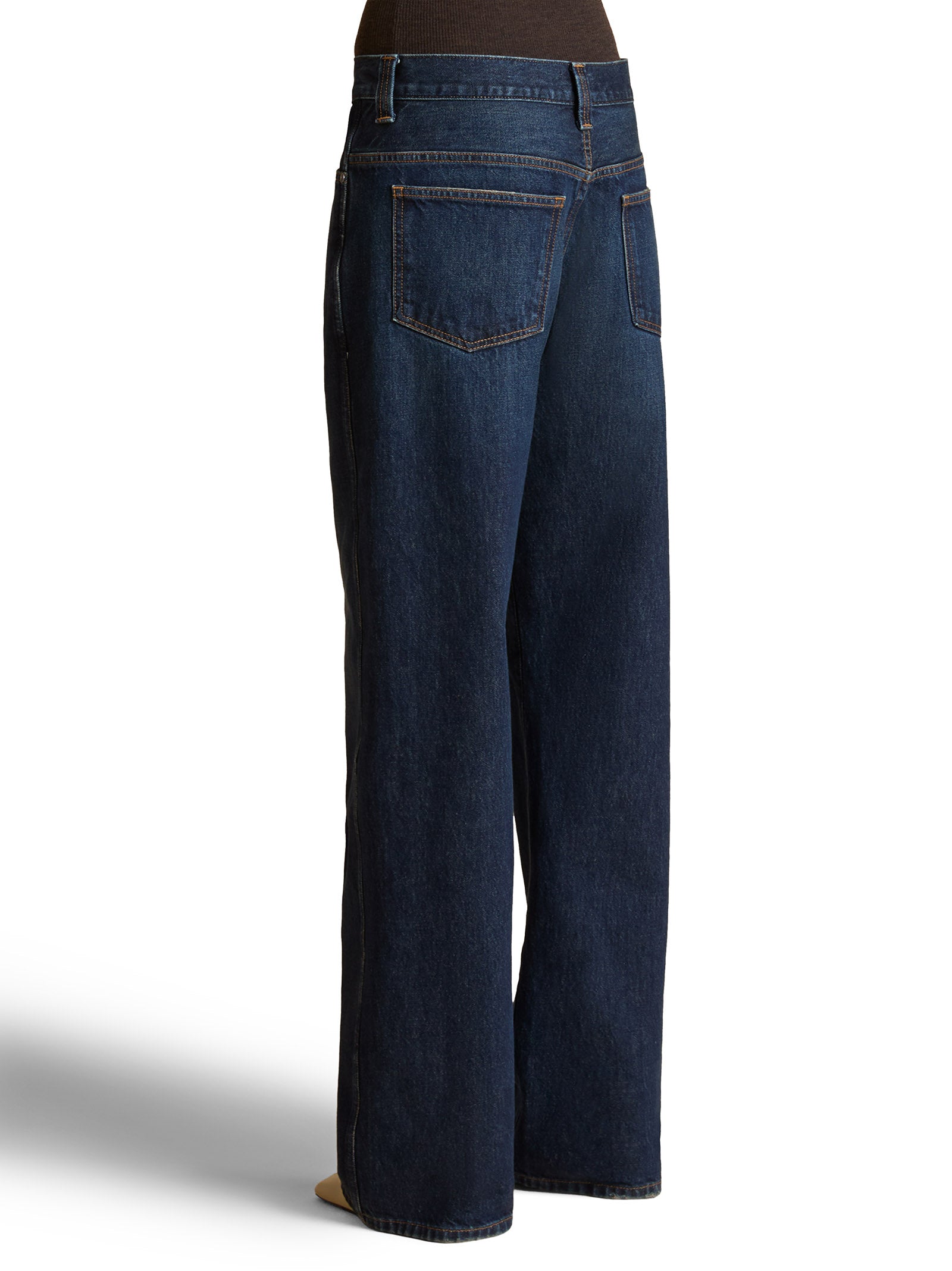 KHAITE NY Relaxed Fit Low-Rise Jeans for Women