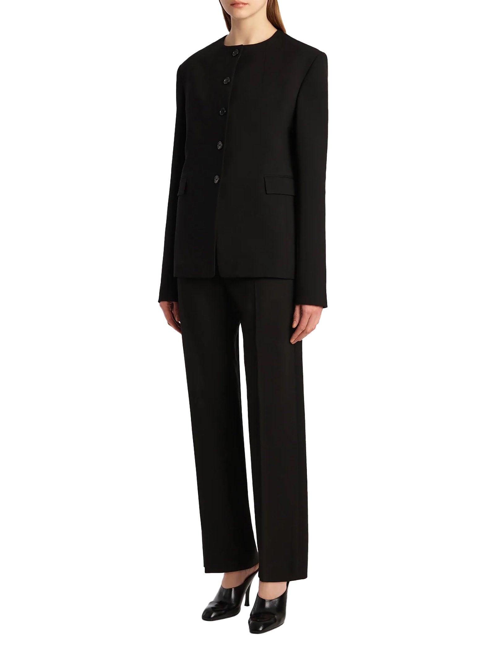 KHAITE NY Chic Low-Cut Suit-Style Trousers Size 4