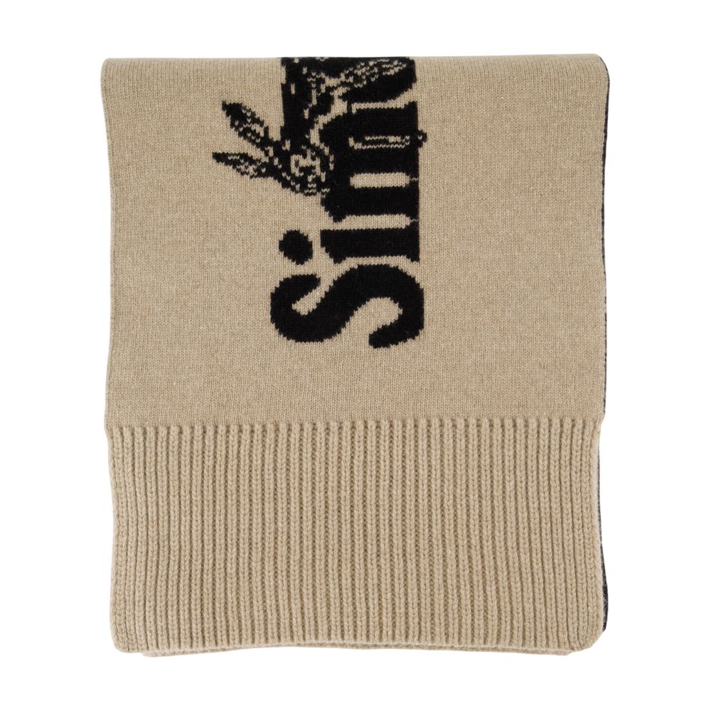 SIMONE ROCHA Beaded Logo Scarf
