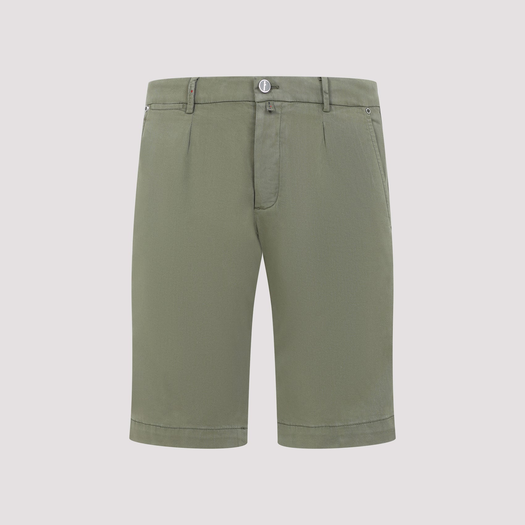 KITON Men's Stylish Bermudas in Soft Lyocell Blend