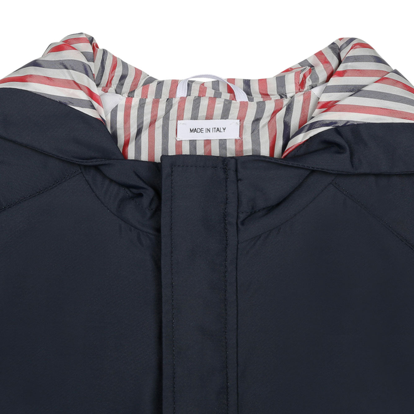 THOM BROWNE KIDS Mini Polyamide Jacket for Boys - FW24 Collection