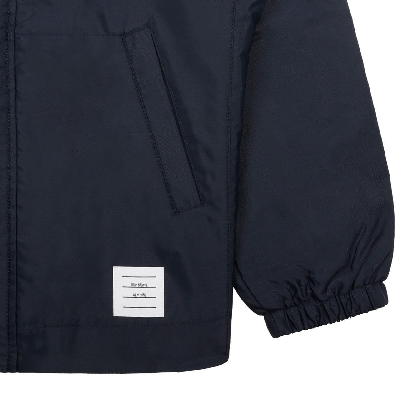 THOM BROWNE KIDS Mini Polyamide Jacket for Boys - FW24 Collection