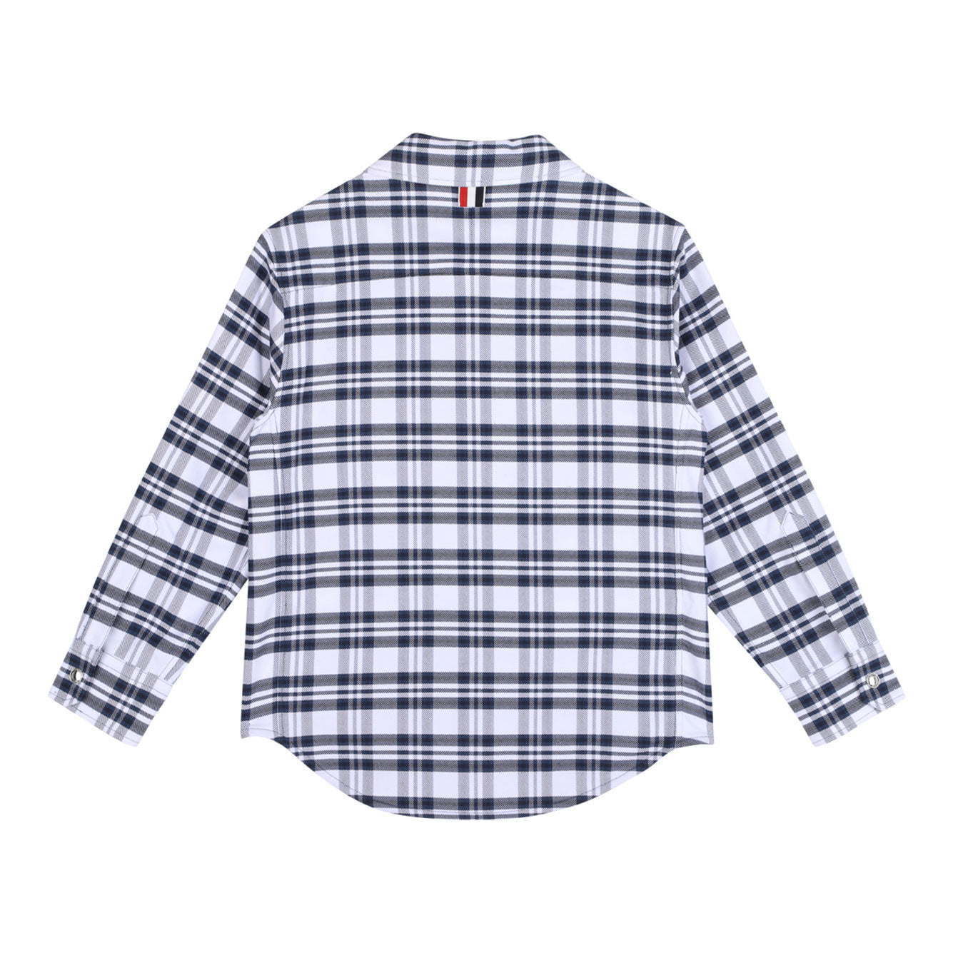 THOM BROWNE Stylish Cotton Shirt for Boys - Mini Fit