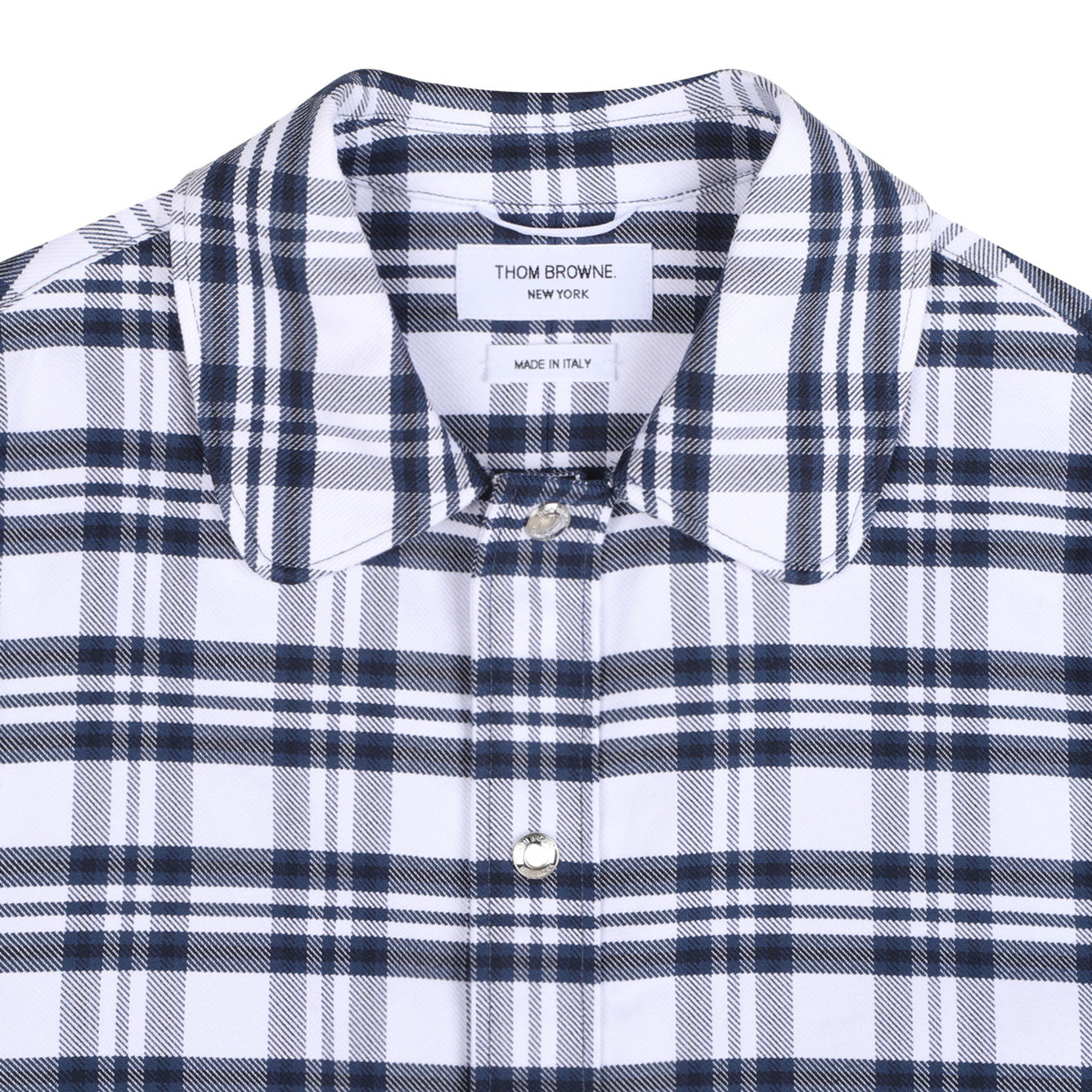THOM BROWNE Stylish Cotton Shirt for Boys - Mini Fit