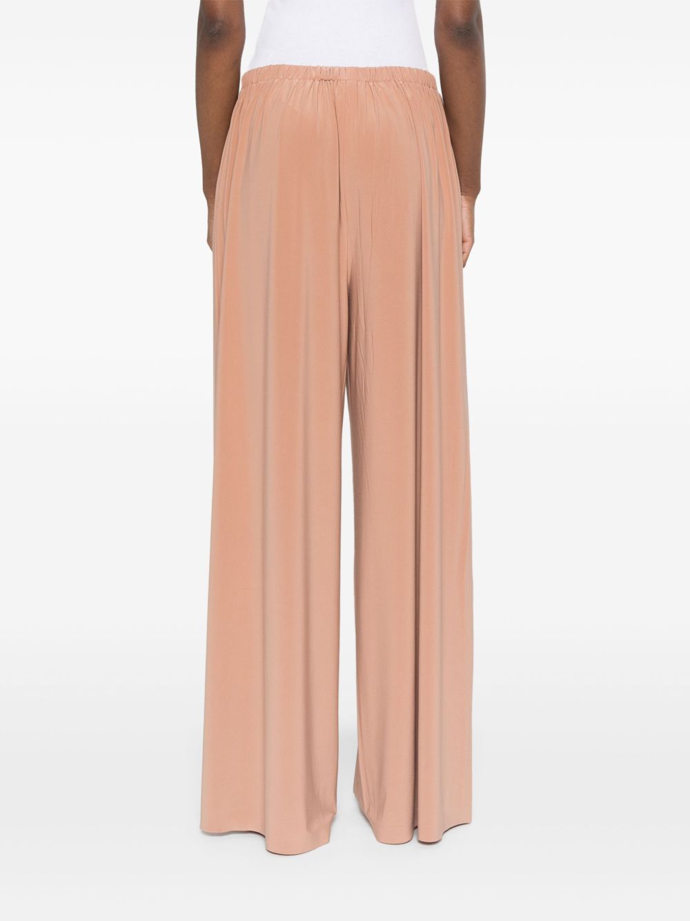 NORMA KAMALI Wide Leg Trousers for Women - High-Waisted Elegance