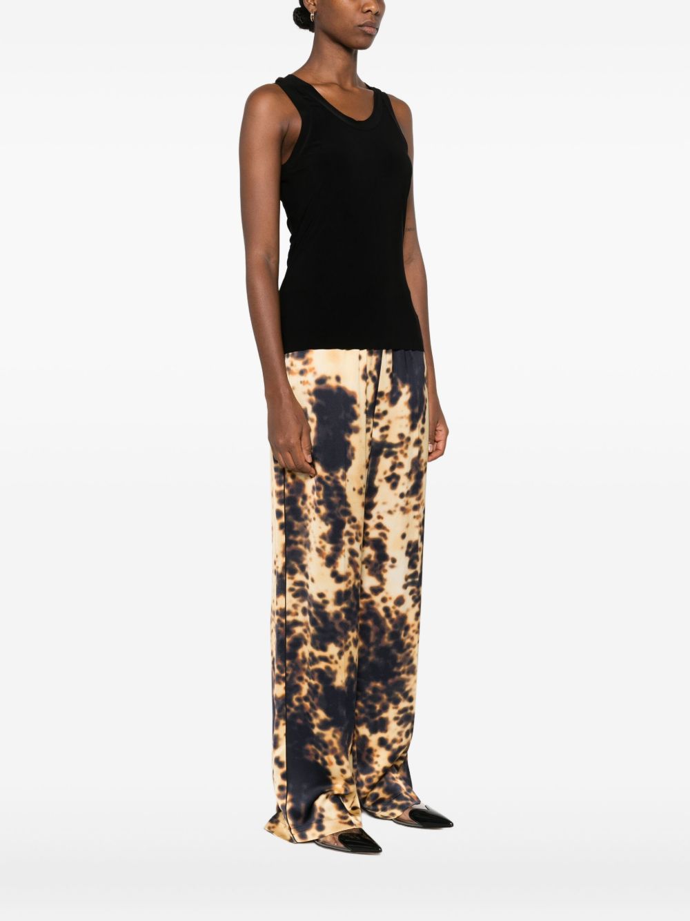 NORMA KAMALI Sleeveless Fitted Bodice Top for Women