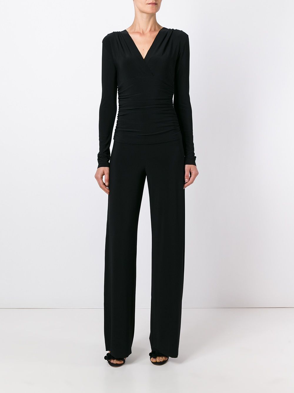 NORMA KAMALI V-Neck Jumpsuit for Women