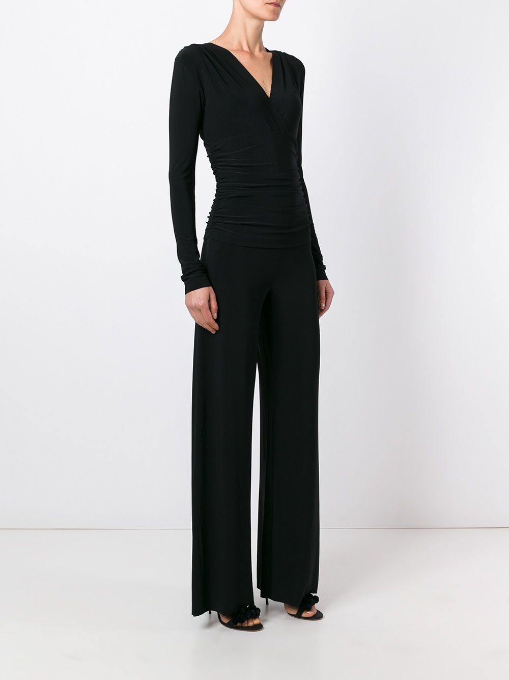 NORMA KAMALI V-Neck Jumpsuit for Women