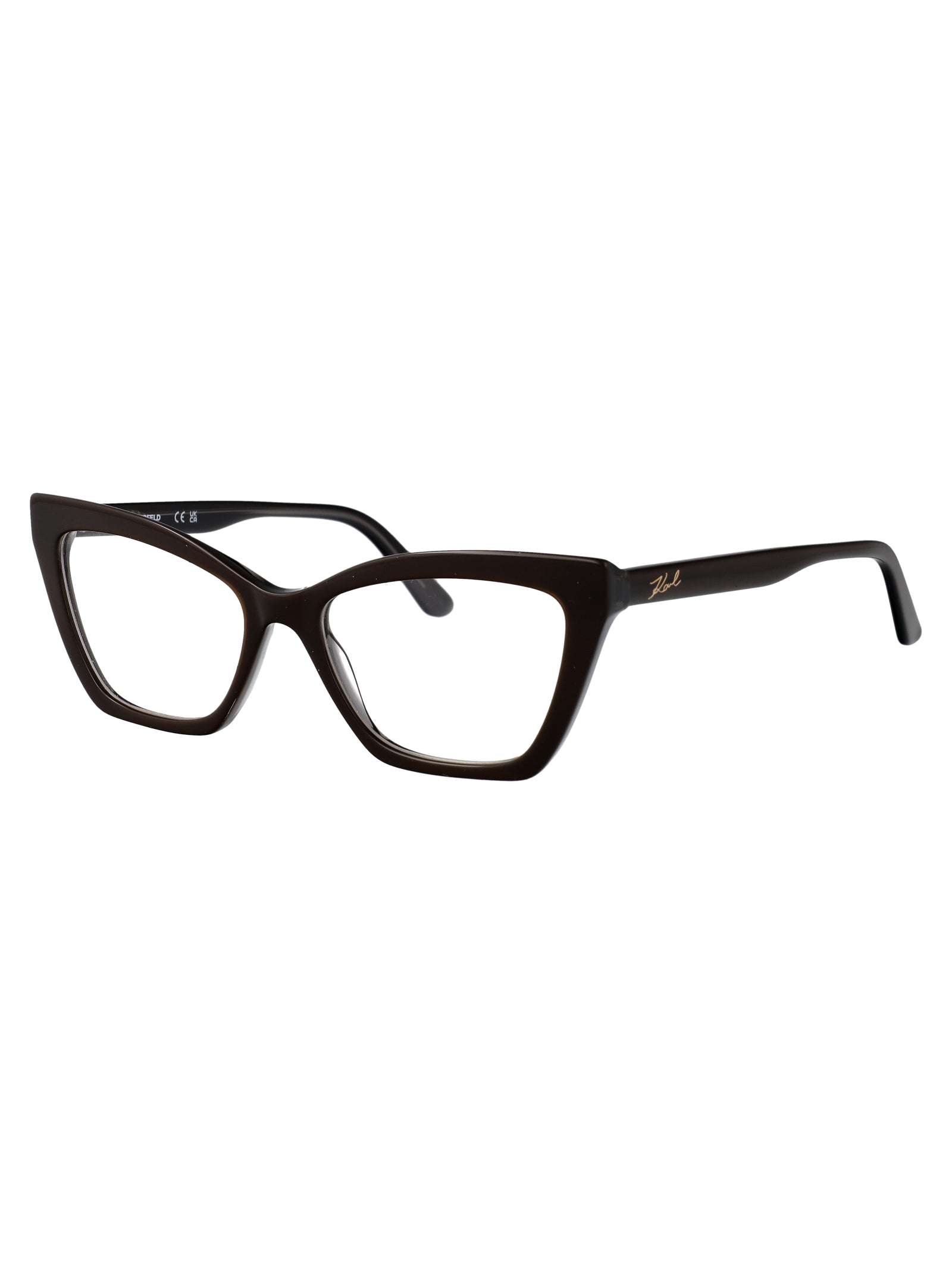 KARL LAGERFELD Stylish Trilayer Acetate Optical Glasses for Women