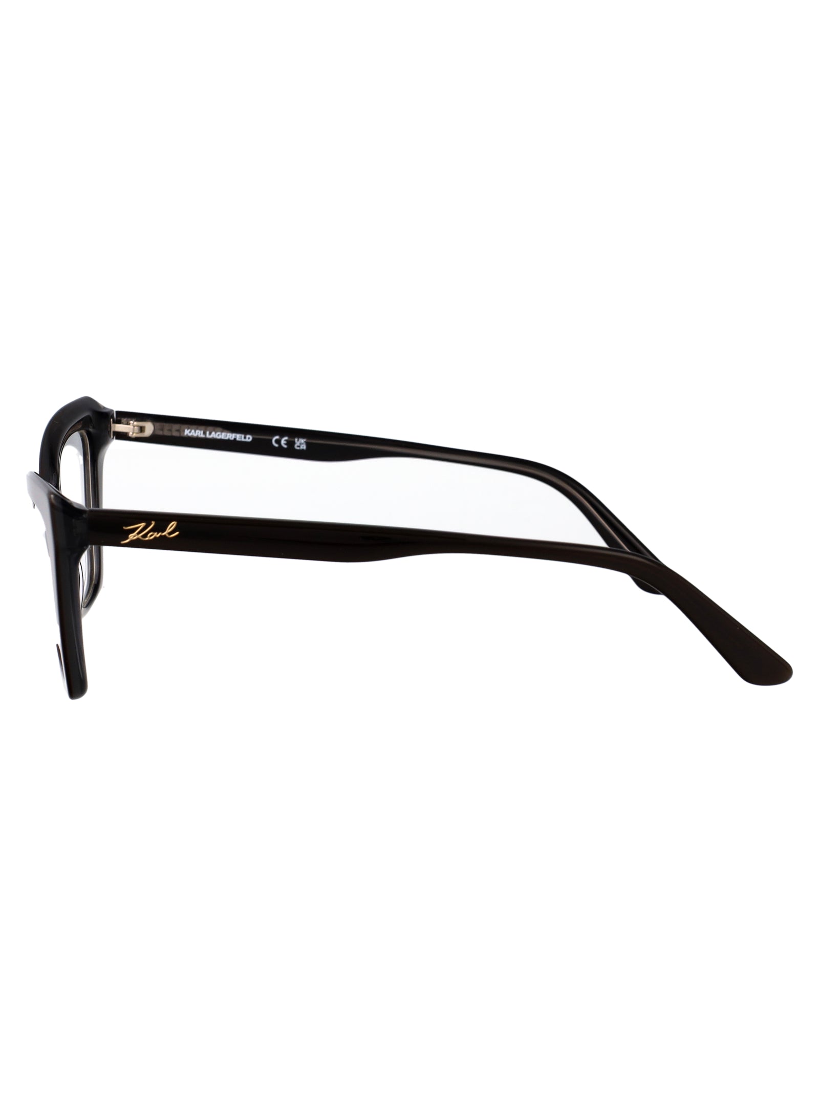 KARL LAGERFELD Stylish Trilayer Acetate Optical Glasses for Women