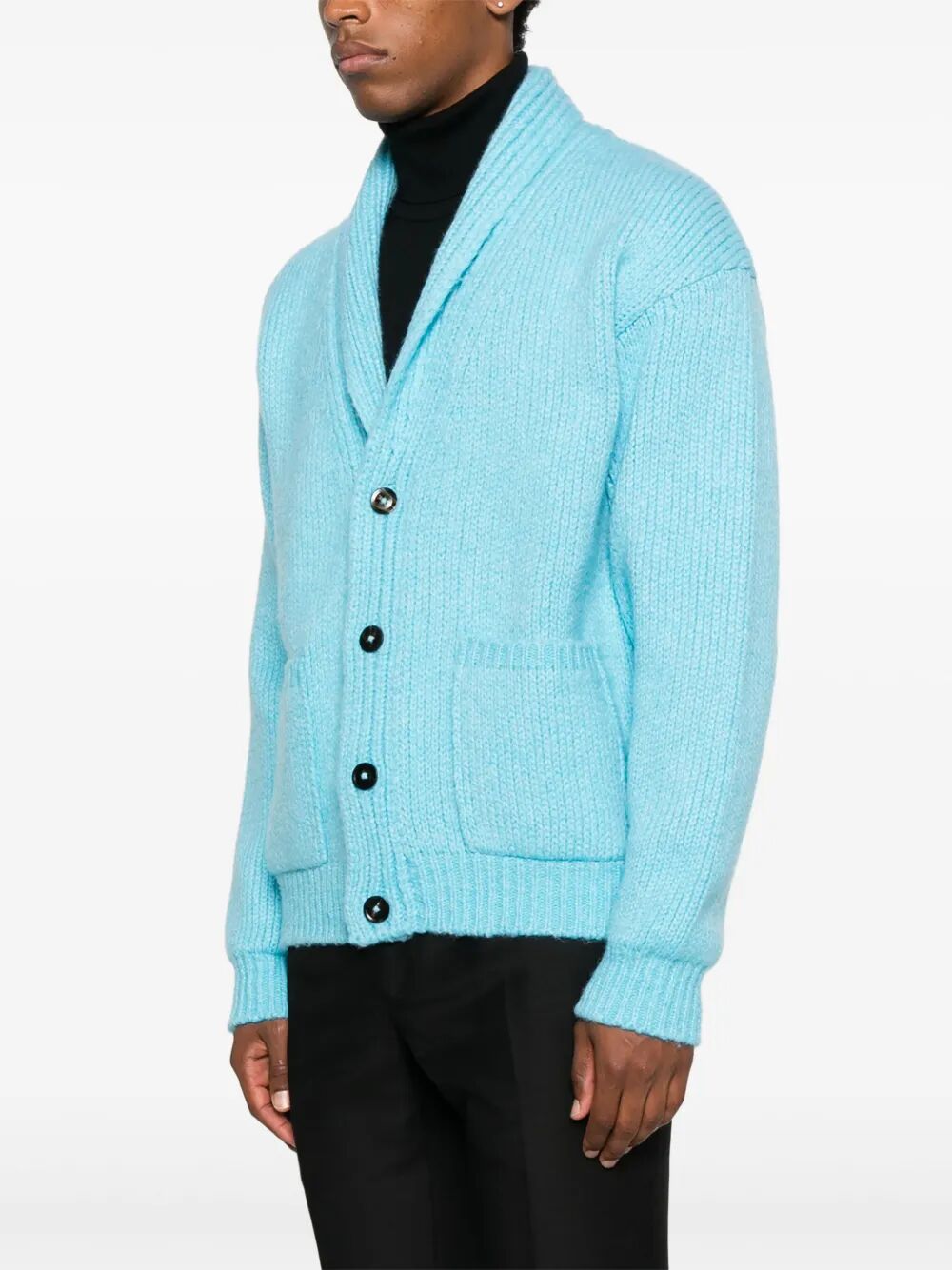 TOM FORD Cashmere Cardigan with Scarf Collar for Men