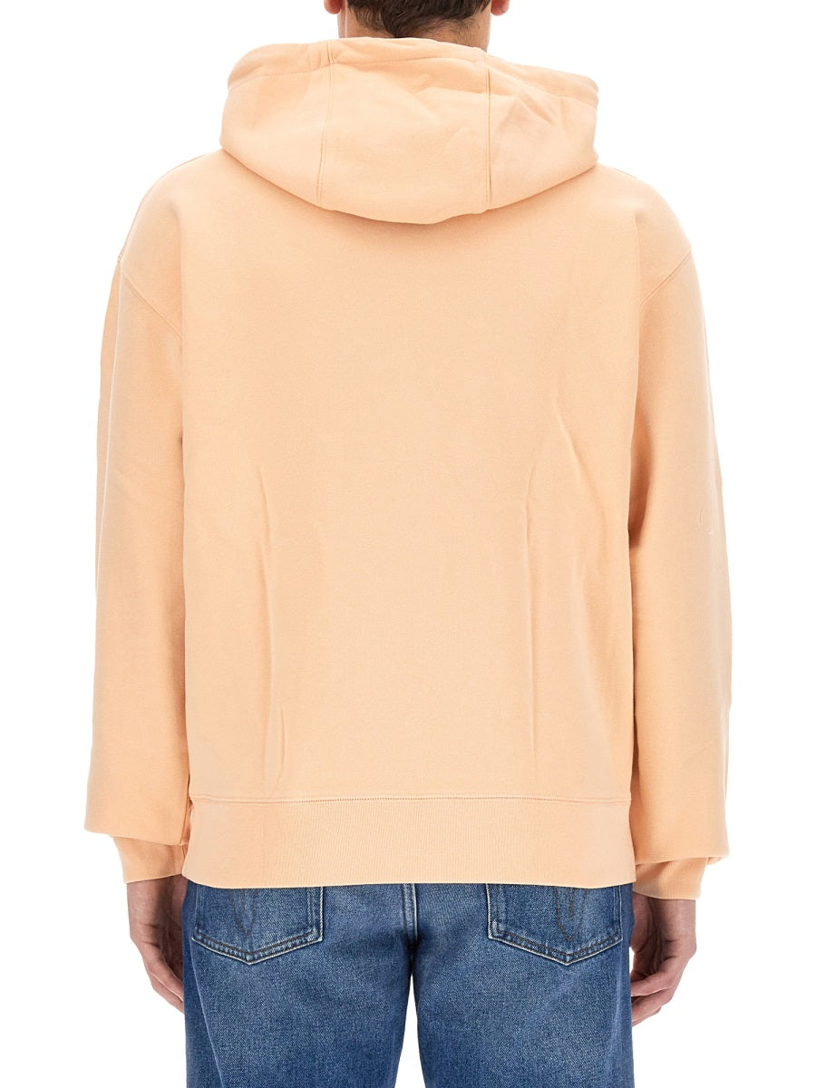 MAISON KITSUNÉ Regular Fit Sweatshirt with Fox Patch