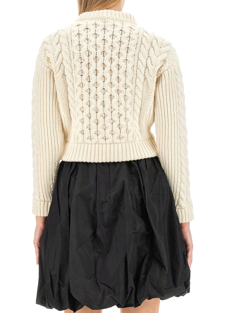 PATOU Woven Sweater - Regular Fit