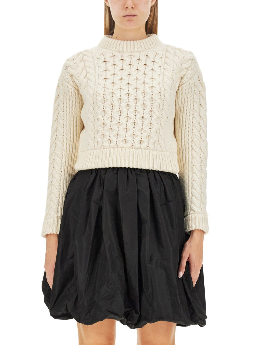 PATOU Woven Sweater - Regular Fit