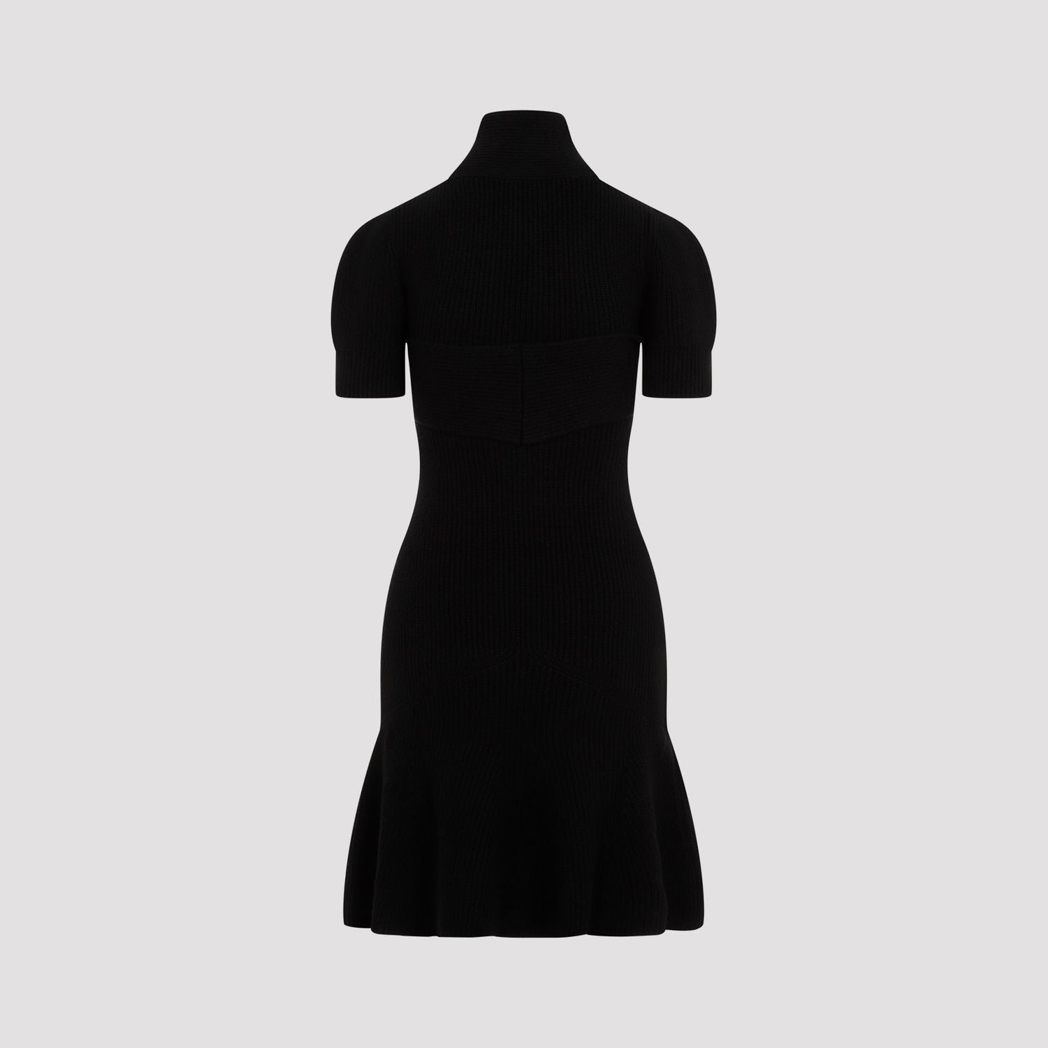 PATOU Draped Wool Blend Dress