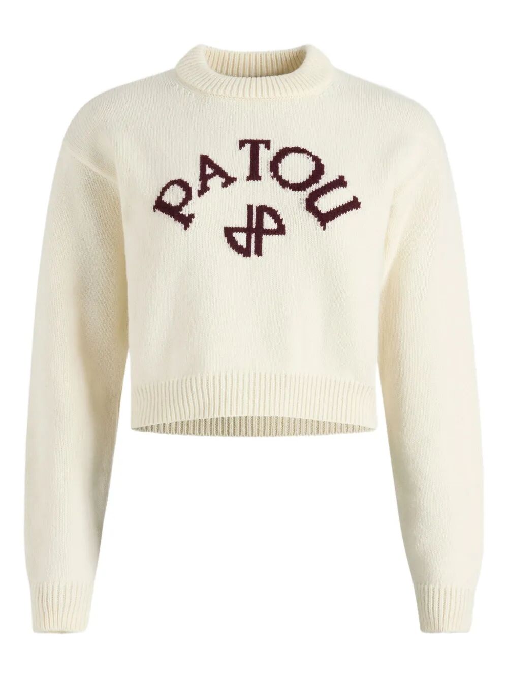 PATOU Monogram Intarsia Wool and Cashmere Jumper for Women - FW25