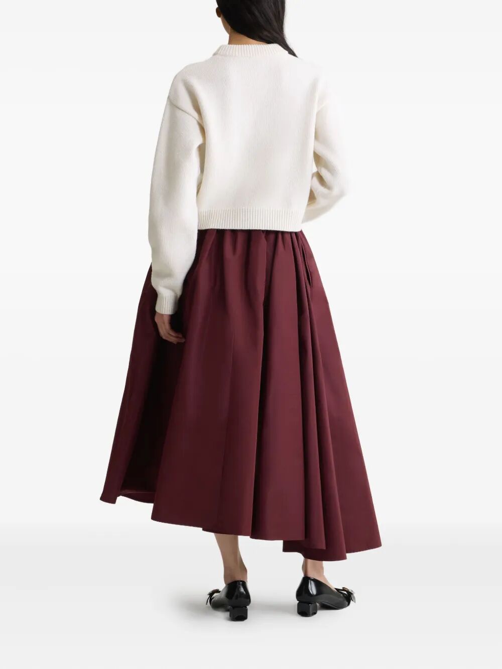 PATOU Monogram Intarsia Wool and Cashmere Jumper for Women - FW25