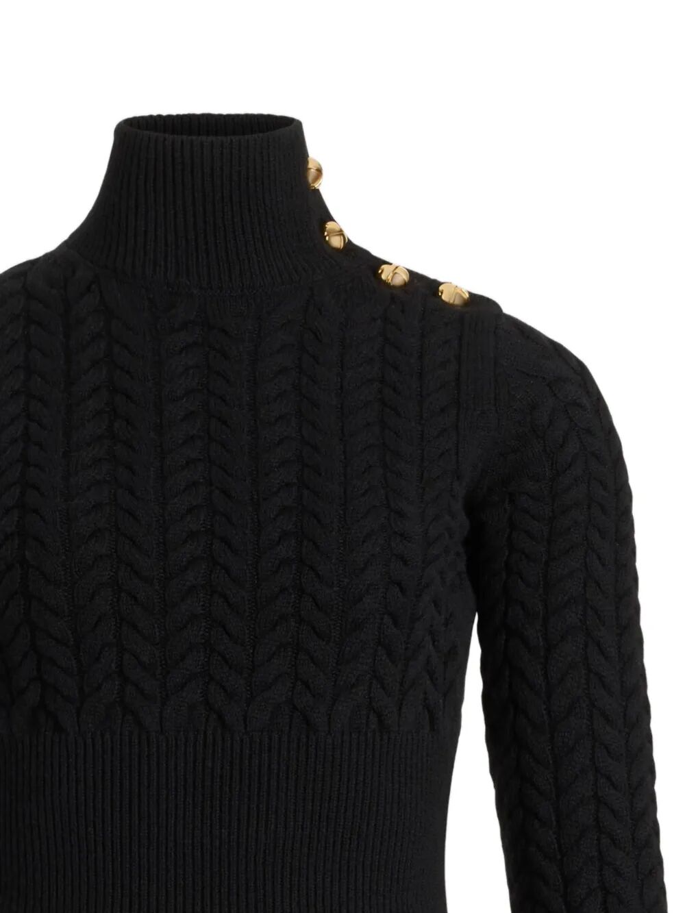 PATOU Fur Knit Jumper