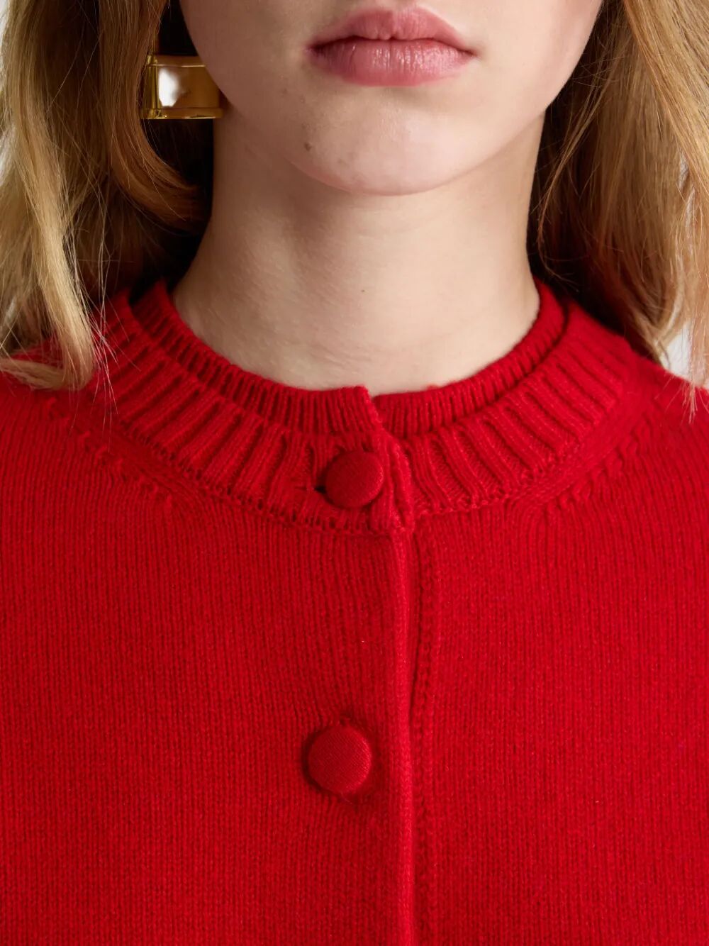 PATOU Wool & Cashmere Blend Cardigan