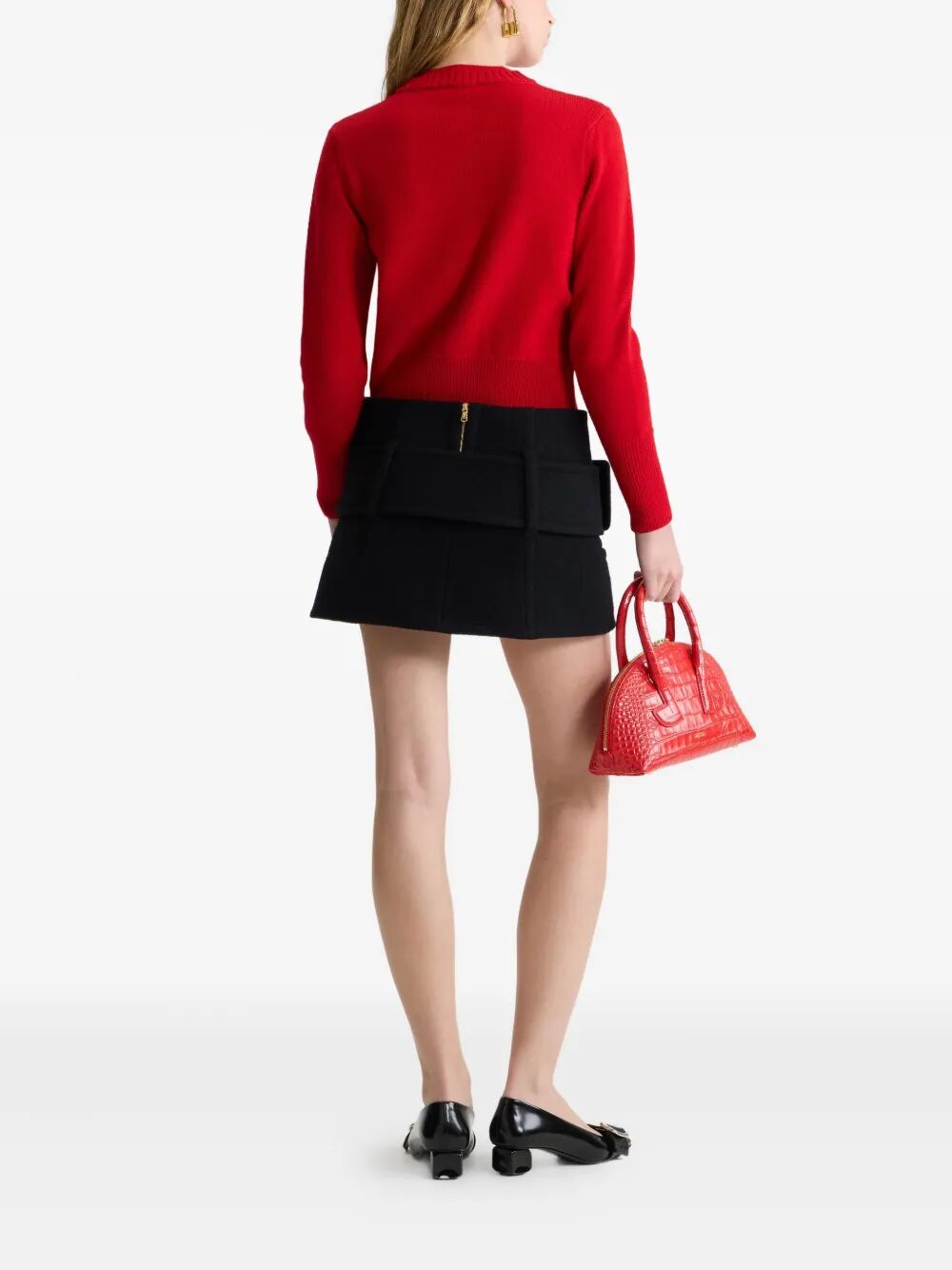 PATOU Wool & Cashmere Blend Cardigan