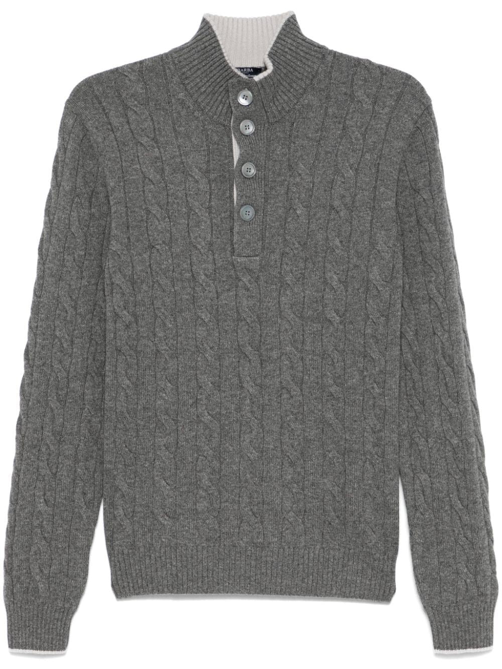 BARBA Napoli Men's Knitwear Polo - Fall/Winter 2025