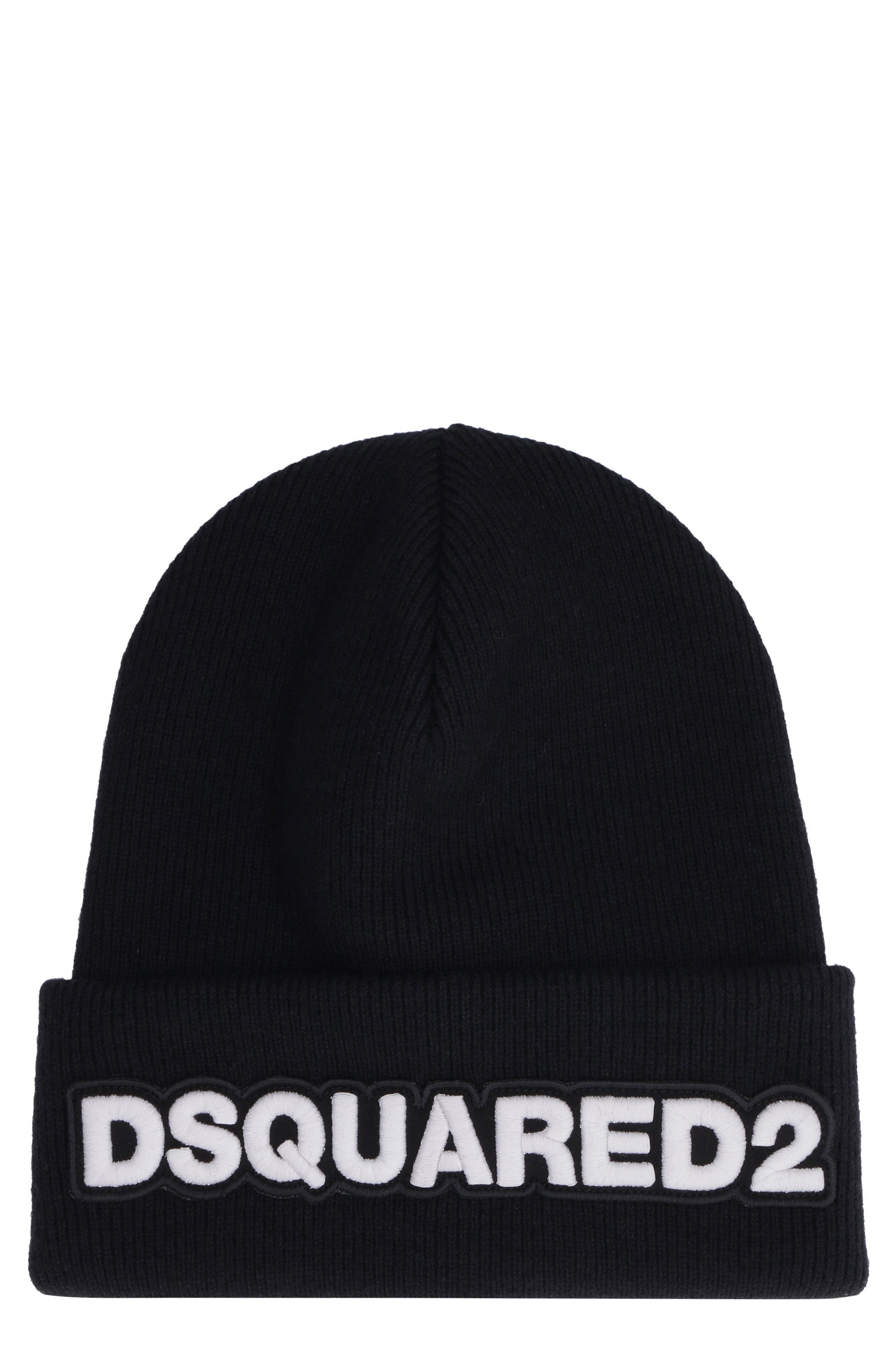 DSQUARED2 Knit Cotton Hat for Men - Fall/Winter 2025