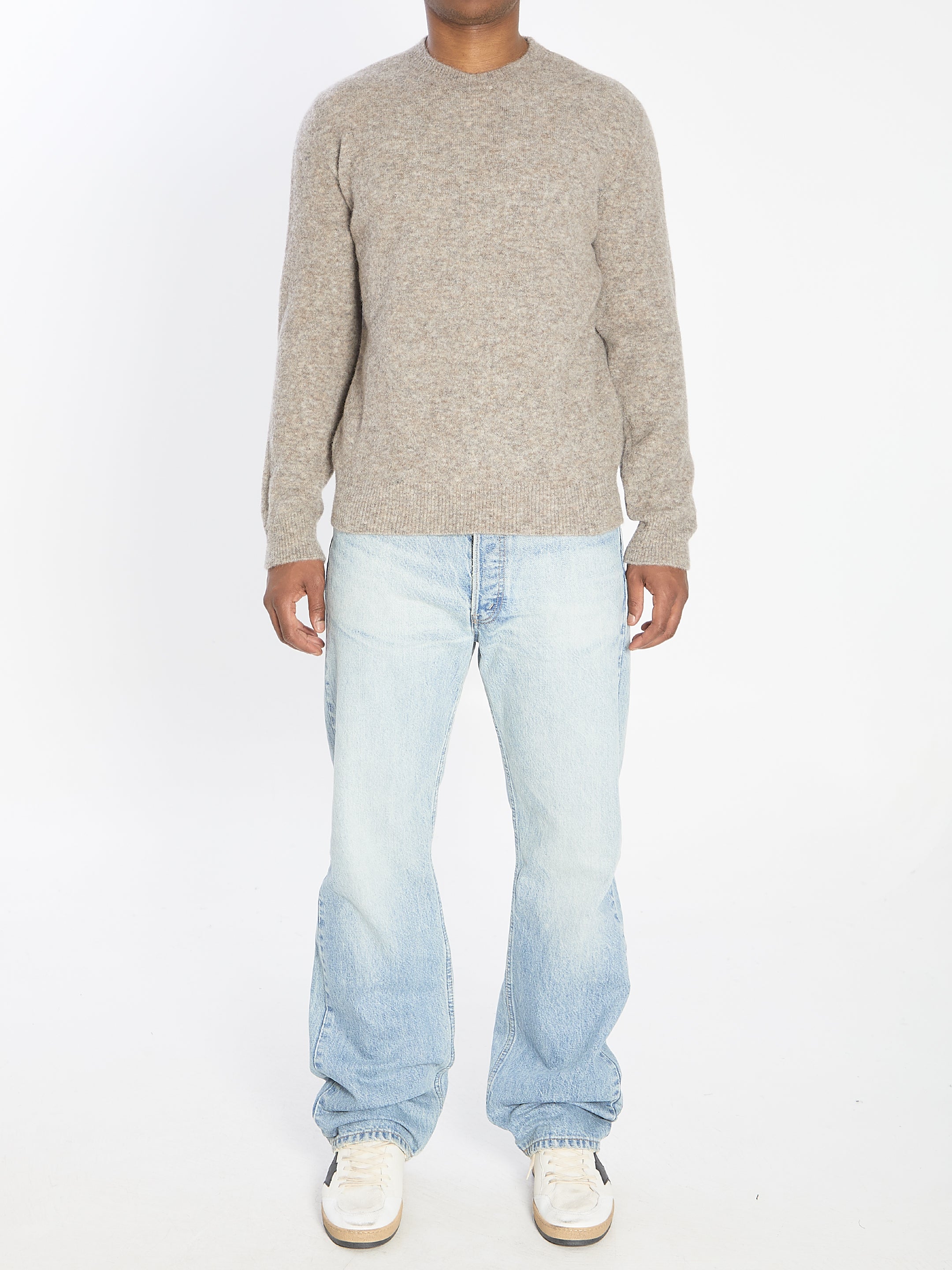 BARENA Regular Fit Crew Neck Sweater