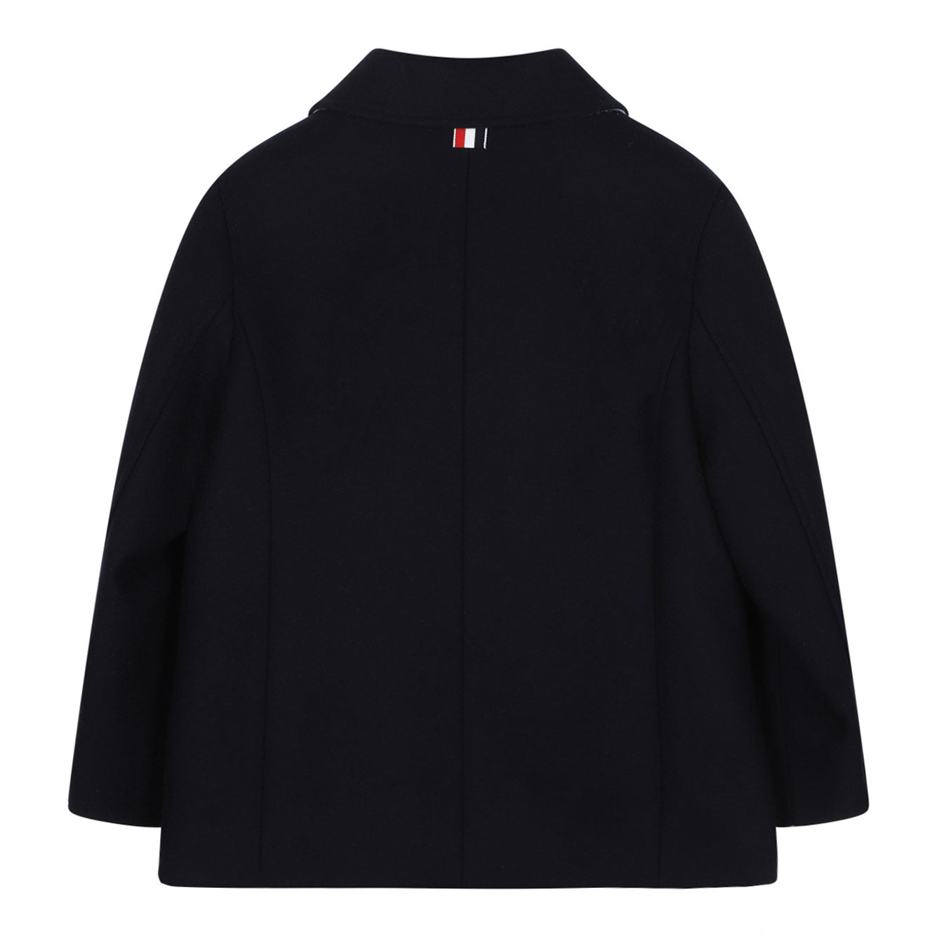THOM BROWNE Mini Virgin Wool Jacket for Boys