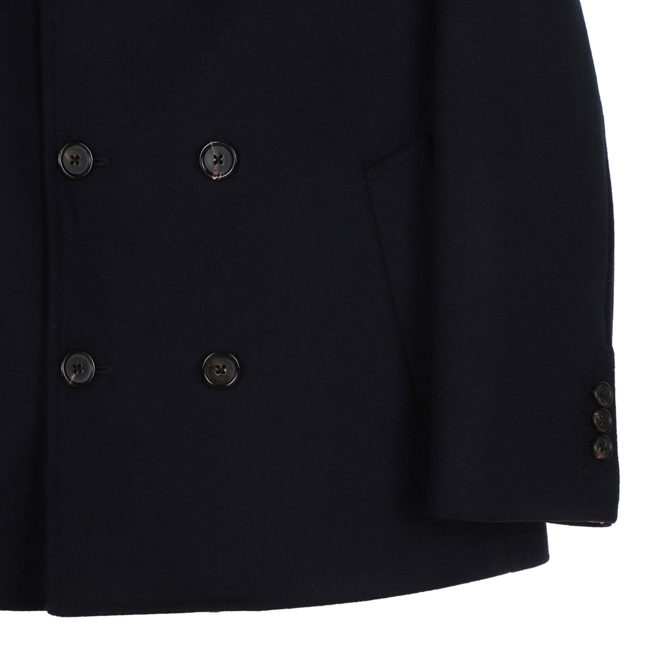 THOM BROWNE Mini Virgin Wool Jacket for Boys