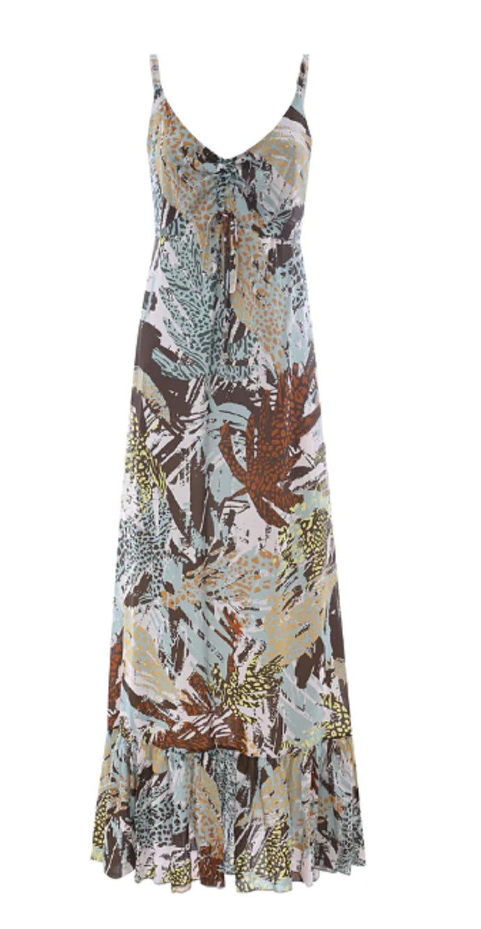 KOCCA Elegant Mini Dress with Pleats and Lace