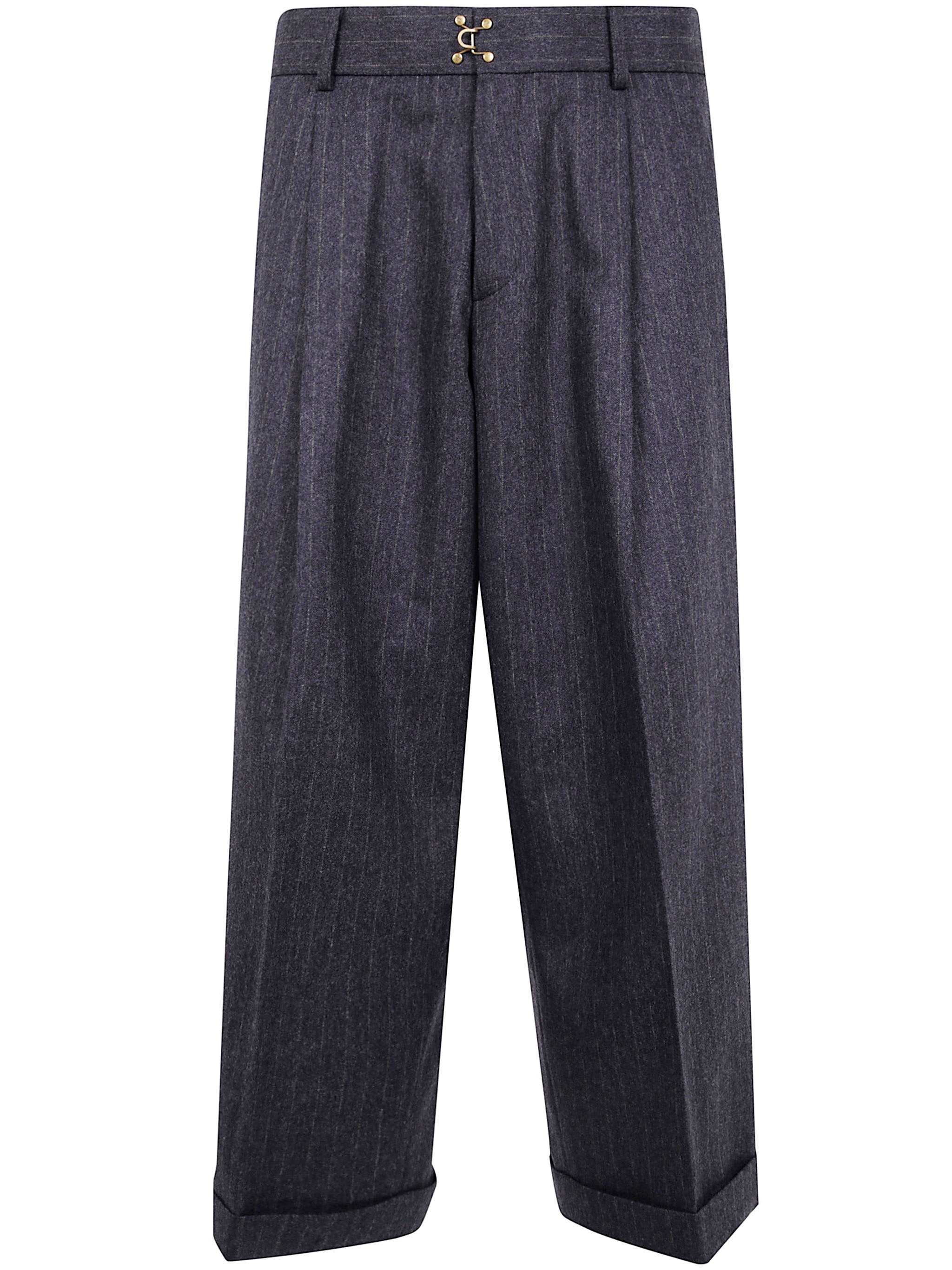 KOLOR Wide Leg Classic Trousers - FW25 Collection