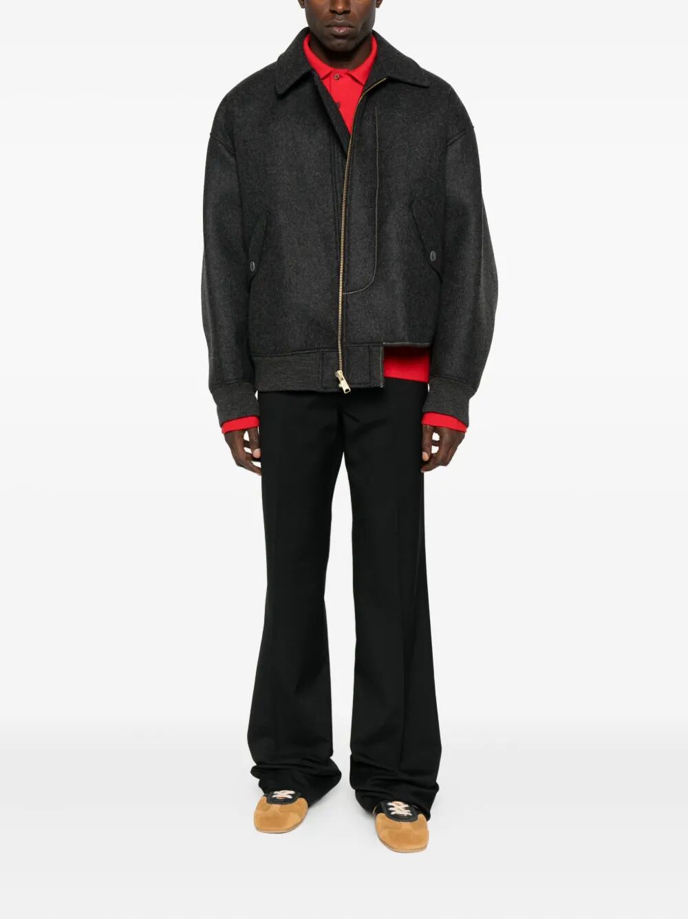 KOLOR Men's Blouson Shirt Jacket